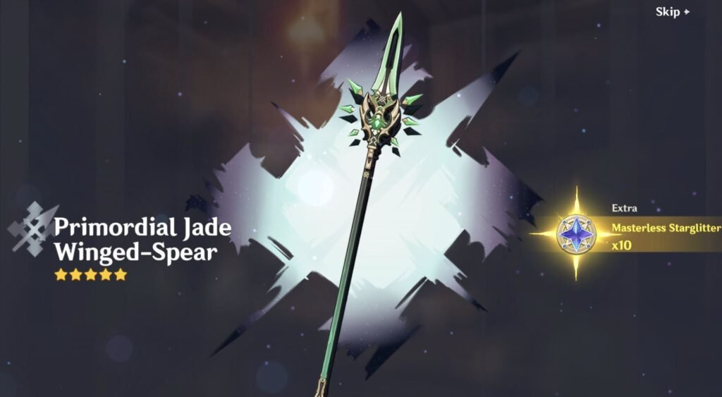 Primordial Jade-Winged Spear PJWS - newgamecodes.com