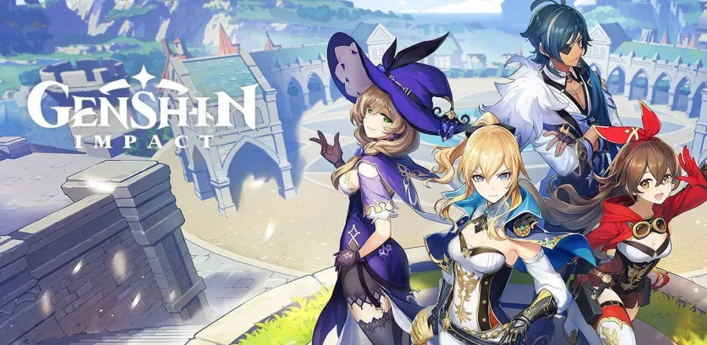 Genshin Impact game artwork