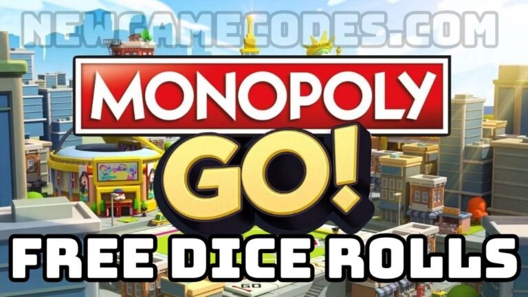 Free Monopoly Go Dice Rolls Links - newgamecodes.com